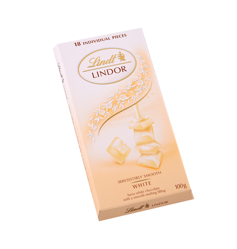 Vente en ligne de chocolat blanc Lindt LINDOR 100GR - Monoprix courses en  ligne