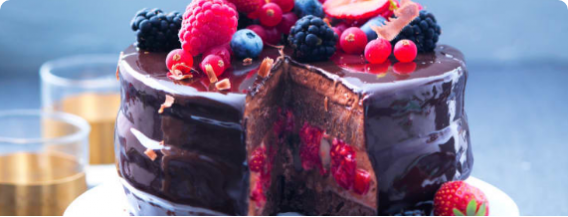 Réussissez votre gâteau au chocolat ou aux fruits!