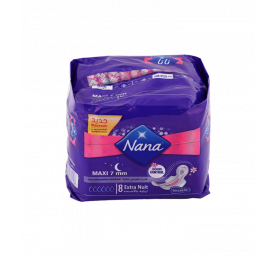 serviettes hygiéniques et tampons, NANA Serviette Maxi Normal Clip 10  Pièces