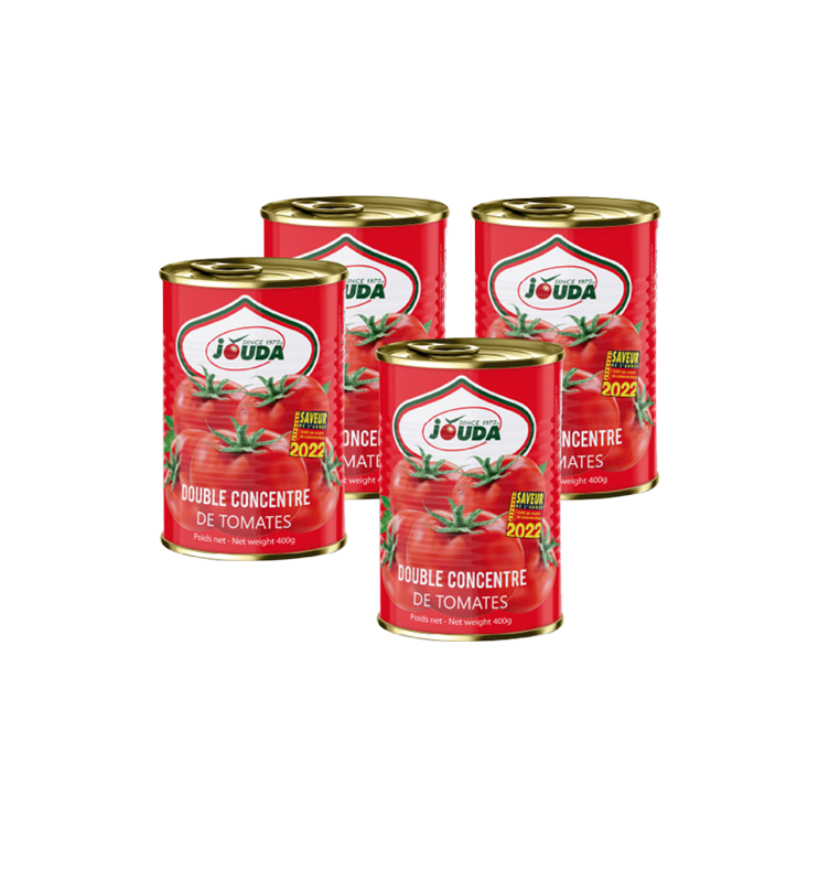 Double concentré de tomate 400 gr (Jouda)