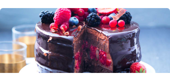 Réussissez votre gâteau au chocolat ou aux fruits!